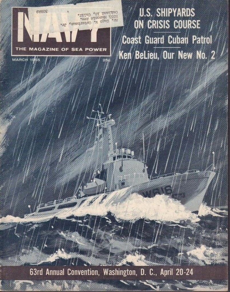 Navy March 1965 U.S. Shipyards, Cuban Patrol w/ML 050217nonDBE