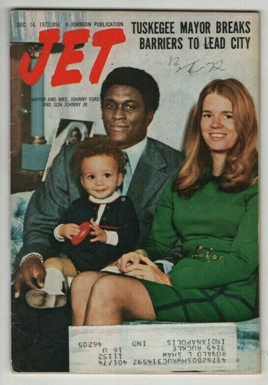 Jet Magazine Mayor Johnny Ford & His Family December 14, 1972 070720nonr