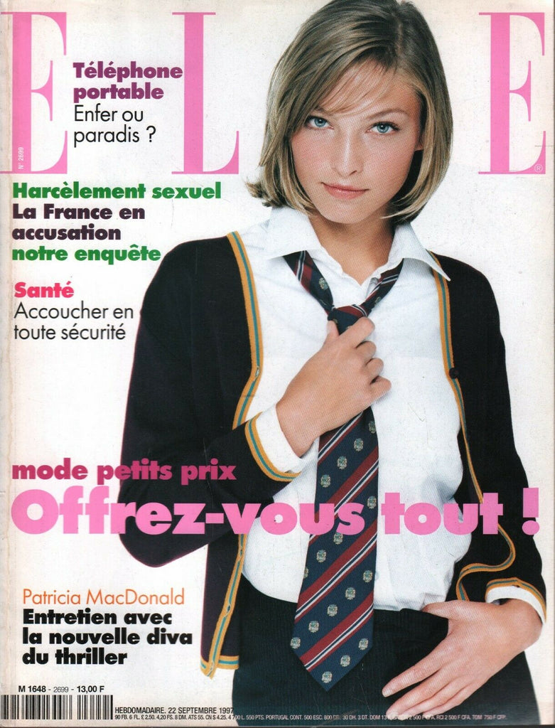 Elle French Fashion September 22 1997 Patricia MacDonald Mira Sorvino 091420ame