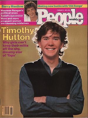 People Weekly February 8 1982 Timothy Hutton, Barry Manilow VG 012716DBE