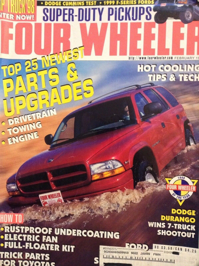 Four Wheeler Magazine Parts & Upgrades February 1998 022618nonrh
