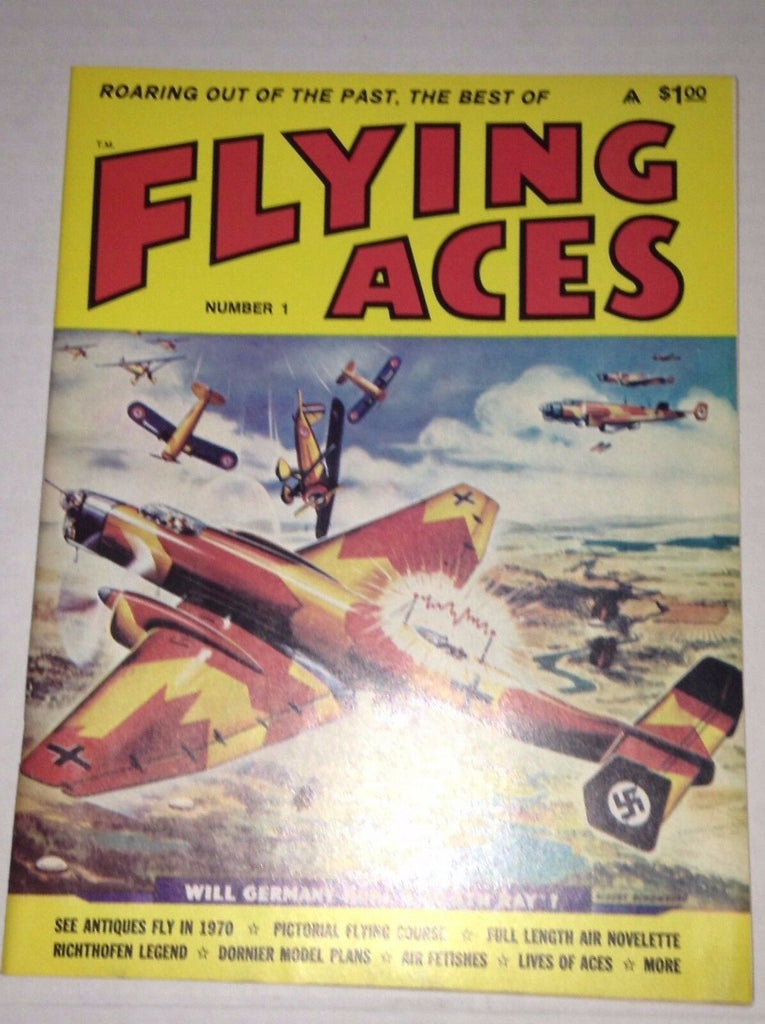 Flying Aces Magazine Richthofen Legend No.1 1970 010217RH