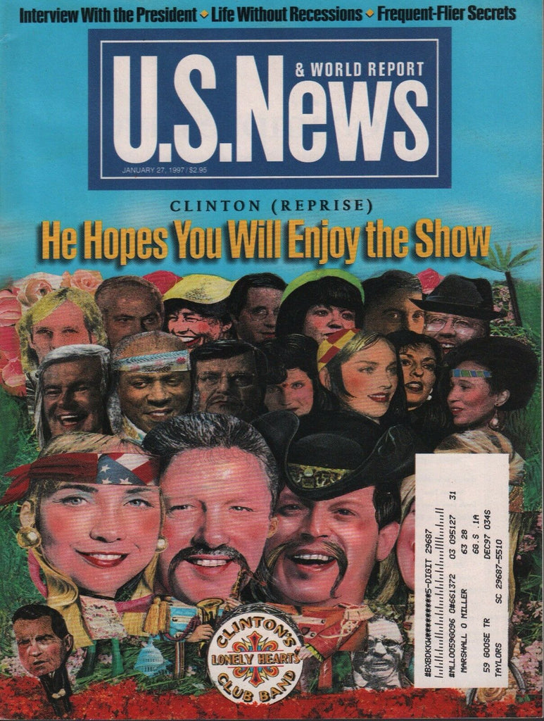 US News January 27 1997 Bill Clinton w/ML 072517nonDBE