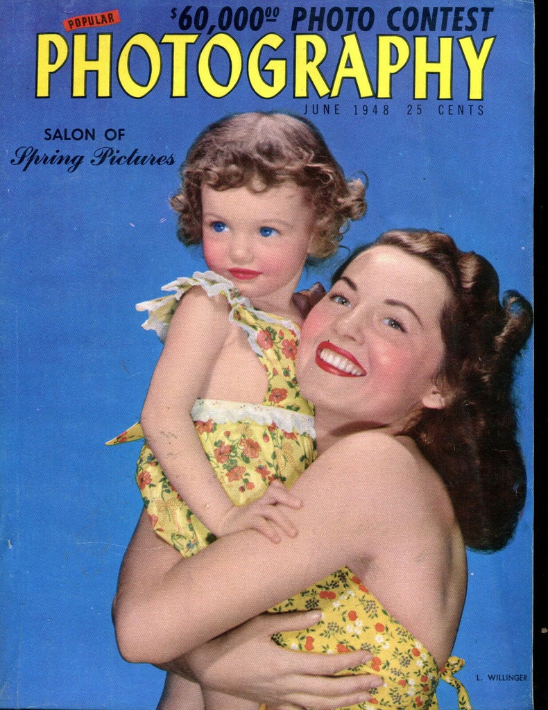 Popular Photography Magazine June 1948 Spring Pictures VG No ML 121016jhe