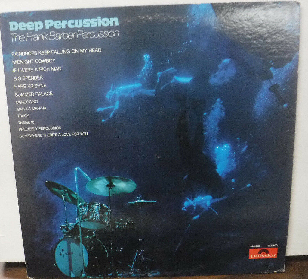 Deep Percussion the Frank Barber percussion vinyl 24-4508 012118LLE