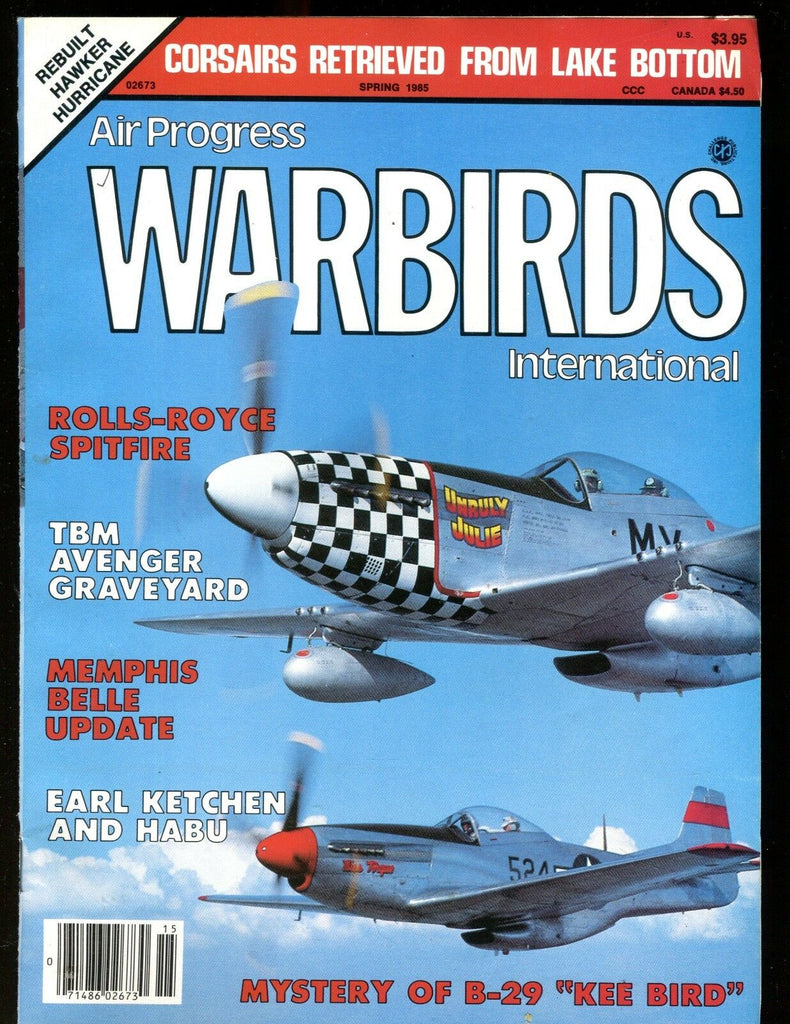Air Progress Warbirds Magazine Spring 1985 EX No ML 010617jhe