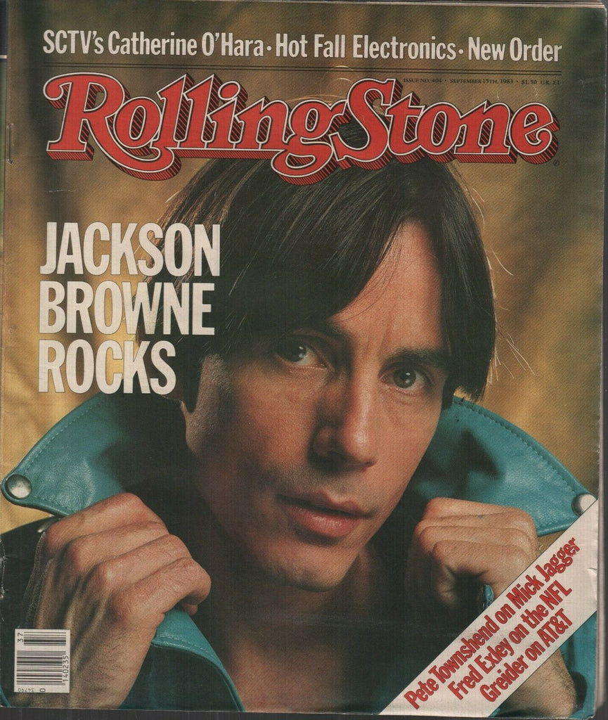 Rolling Stone Magazine September 15 1983 Jackson Browne 121219AME2