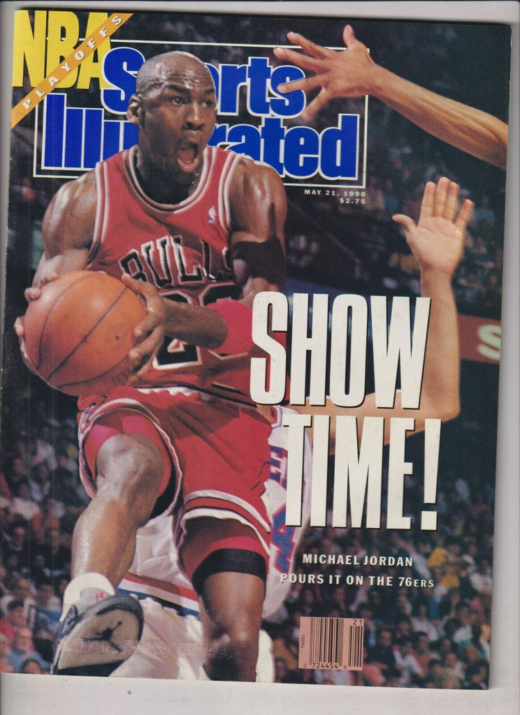 Sports Illustrated Michael Jordan NBA Playoffs May 21, 1990 021420nonr