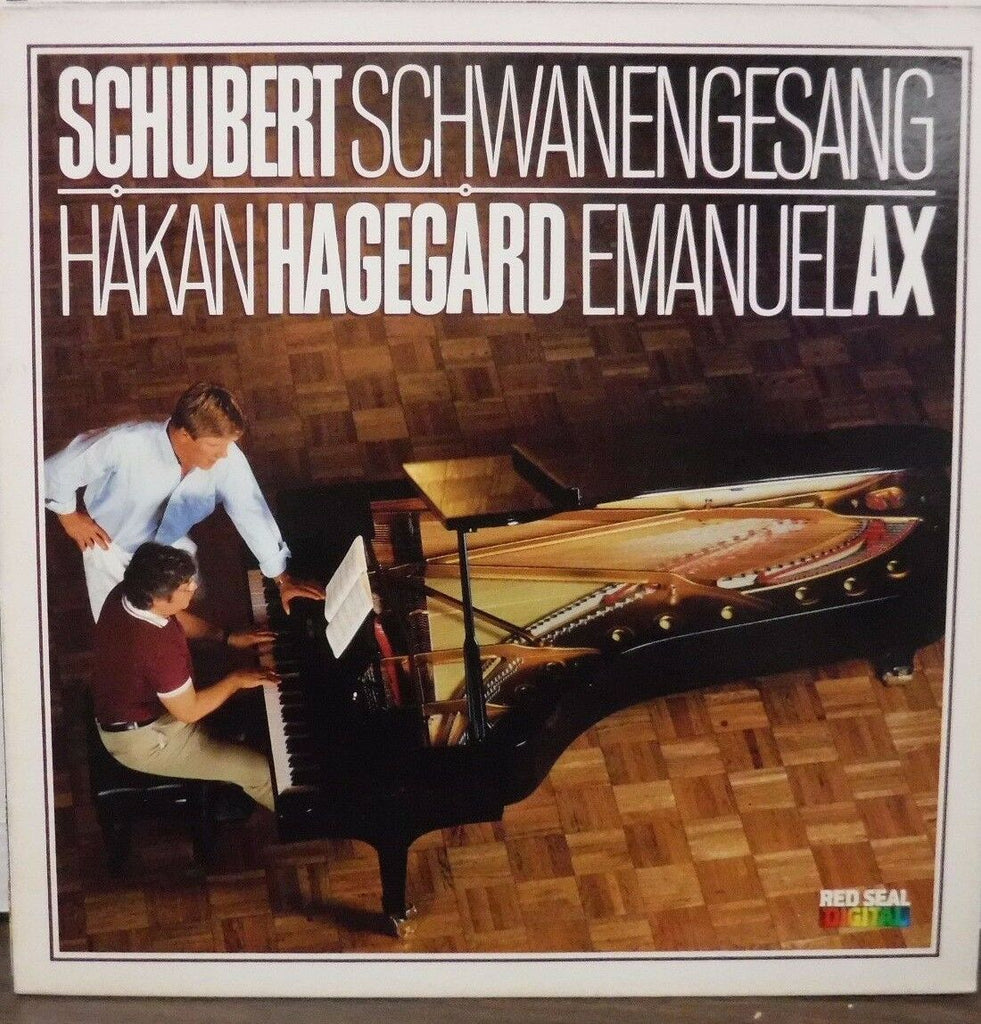 Schubert Schwanengesang Hakan Hagegard Emanuelax 33RPM #5476 012117LLE