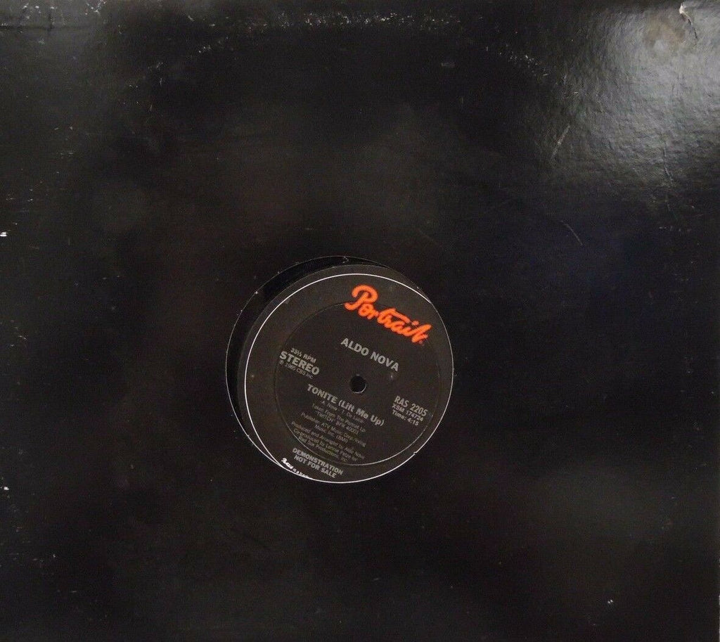 Aldo Nova Tonite 33RPM RAS2205 102216LLE