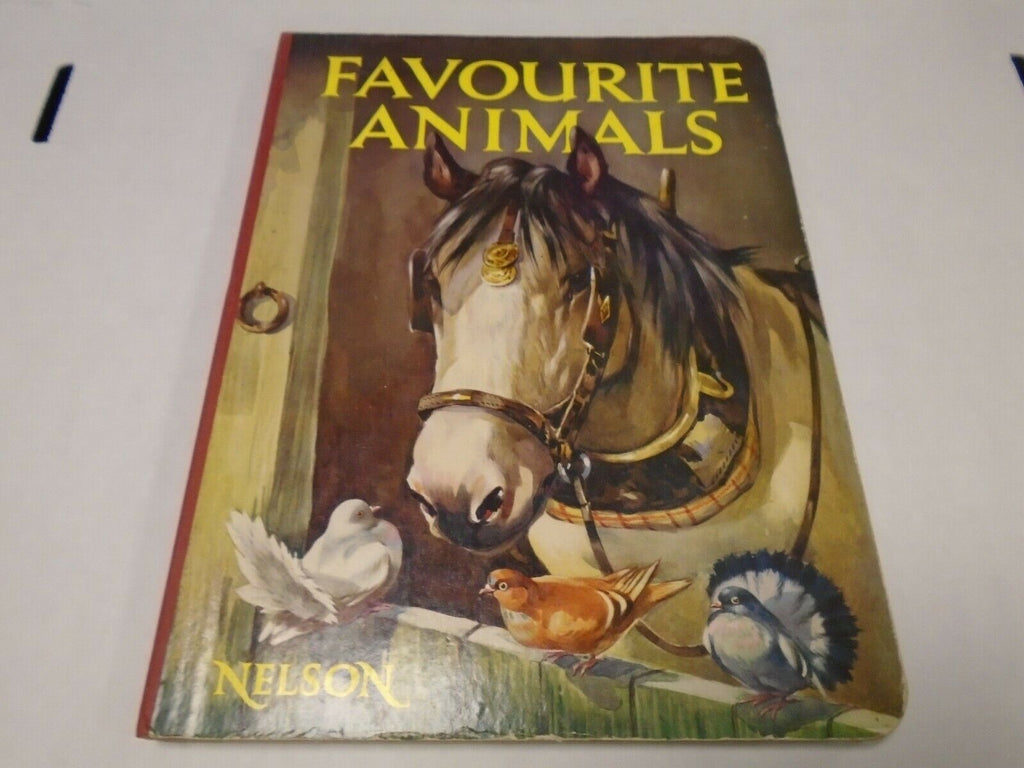 Favourite Animals by Nelson Vintage Boardbook 112619AME