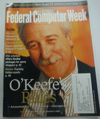 Federal Computer Week Magazine O' Keefe's Rules & GSA May 2001 071515R