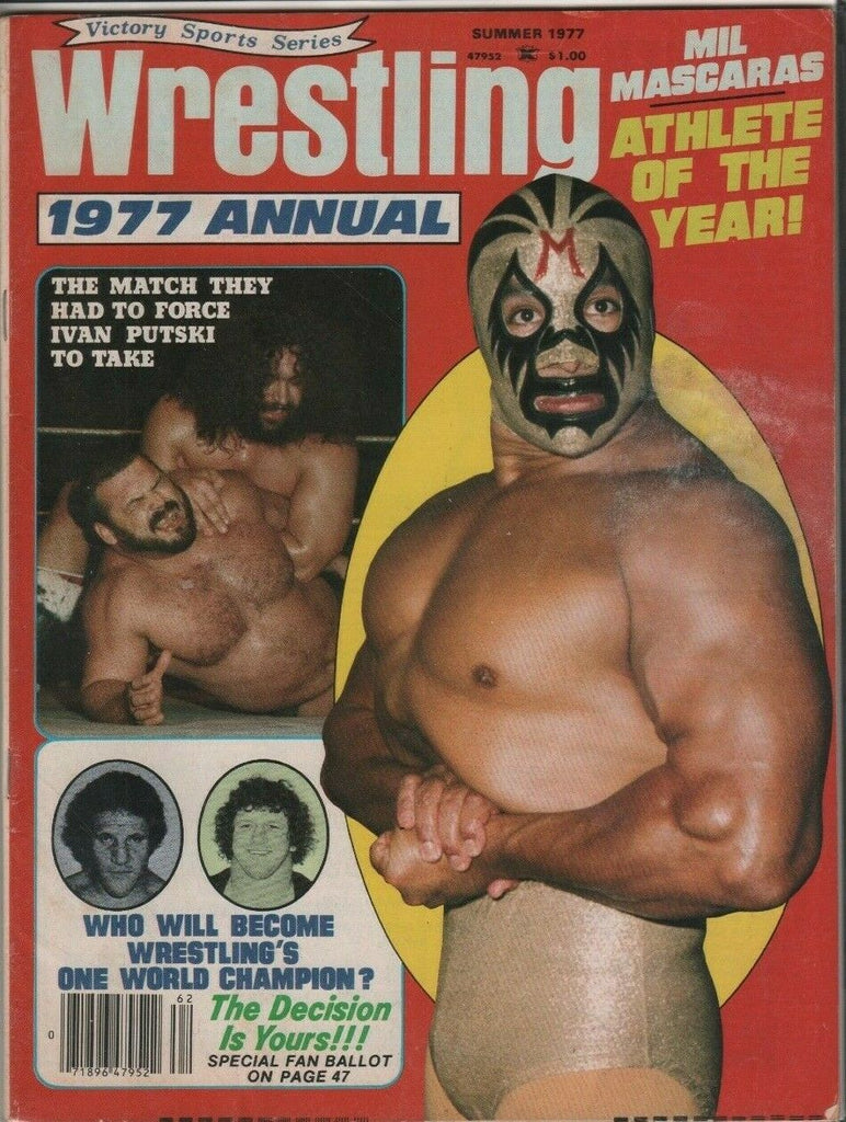 Victory Sports Wrestling 1977 Annual Summer 1977 Mil Mascaras 050619DBE2