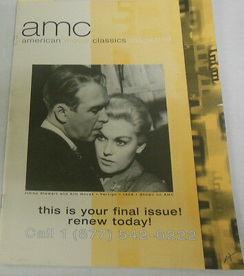 AMC Magazine Jimmy Stewart & Kim Novak 1958 071714R