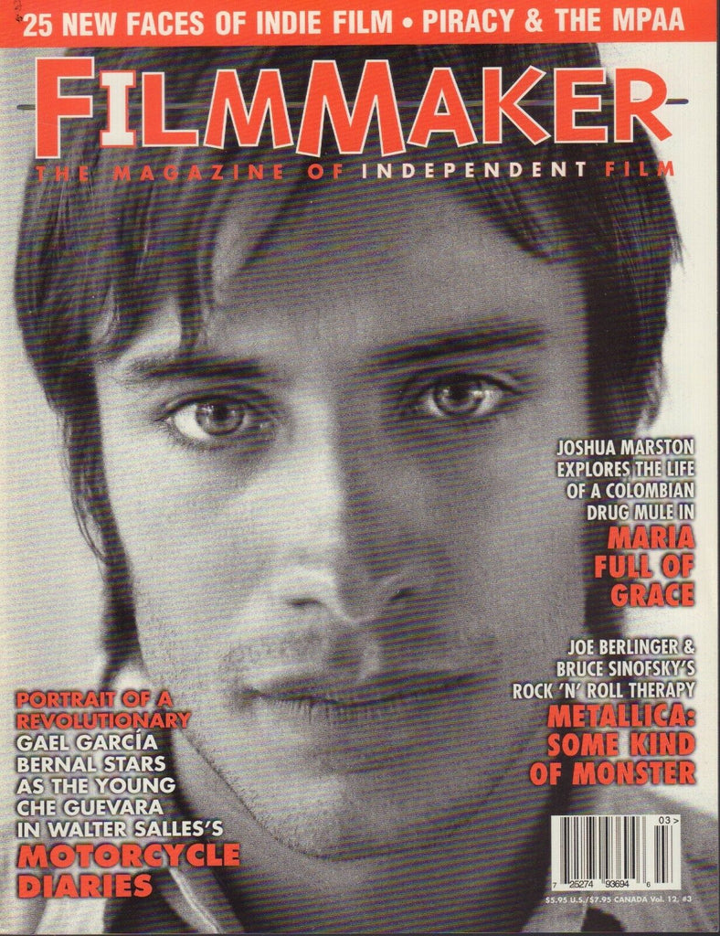 Film Maker Magazine Vol 12 #3 Joshua Marston Gael Garcia 083018AME