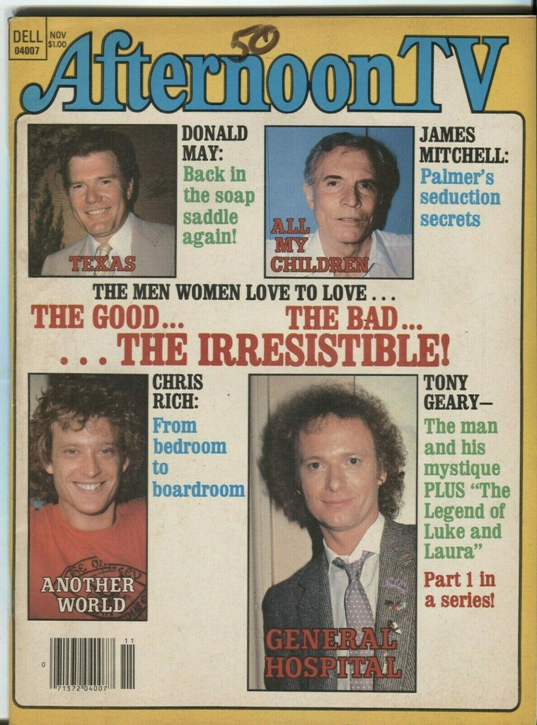 AfternoonTV November 1981 Tony Gearly Donald May James Mitchell 82219DBE