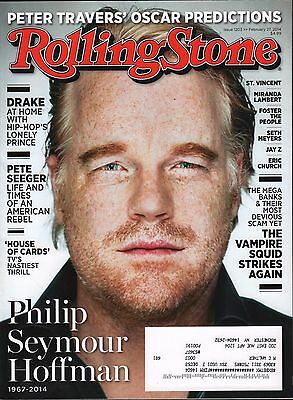 Rolling Stone February 27 2014 Philip Seymour Hoffman w/ML EX 121815DBE2