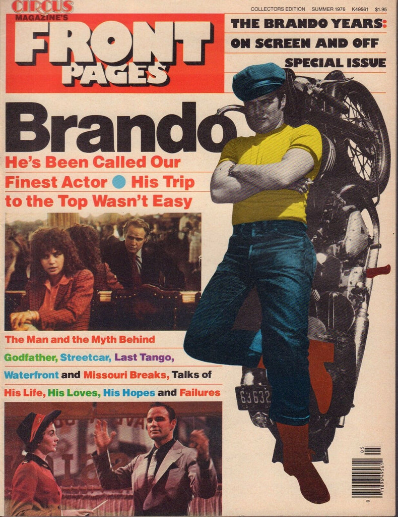 Circus Magazine Front Pages Summer 1976 Marlon Brando 051617nonDBE