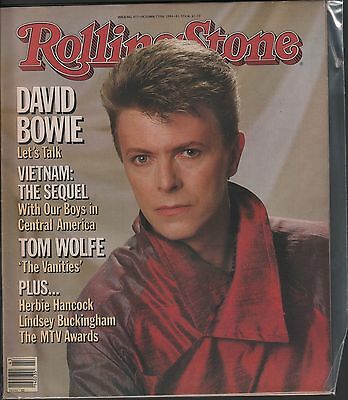 Rolling Stone October 25 1984 David Bowie EX 121815DBE2