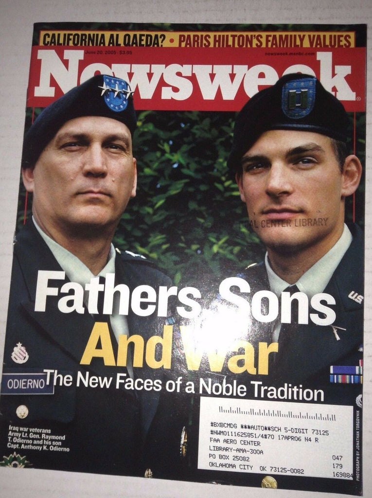 Newsweek Magazine Lt. Gen. Raymond T. Odierno June 20, 2005 FAL 042717nonrh