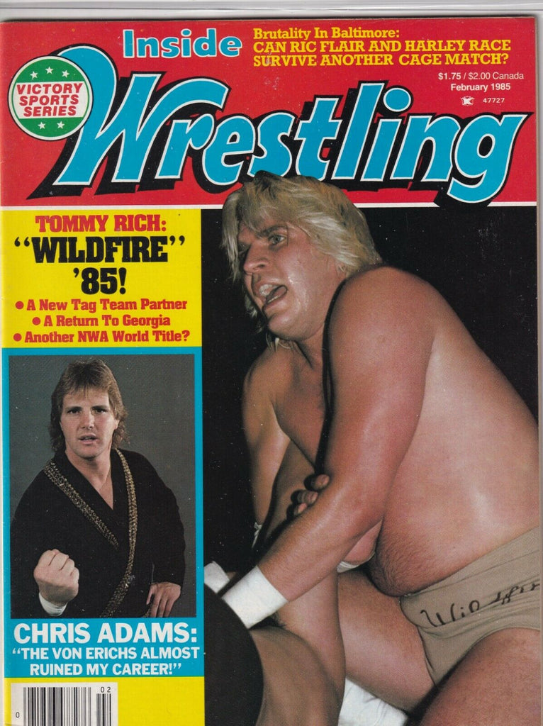 Inside Wrestling Tommy Rich Chris Adams Ric Flair February 1985 061919nonr