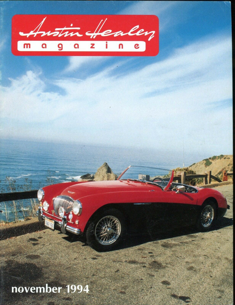 Austin Healey Magazine November 1994 BN2 EX w/ML On Back 022717nonjhe