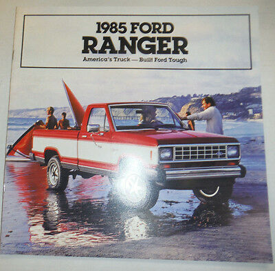 Ford Ranger Magazine 1985 Built Tough 122614R
