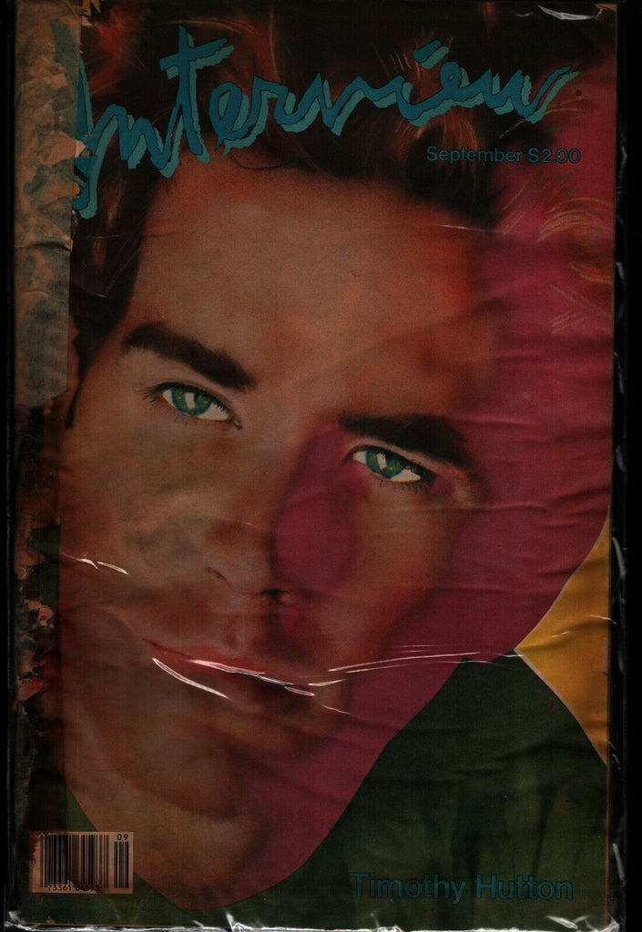 Interview Andy Warhol Magazine September 1983 Timothy Hutton 022221ame