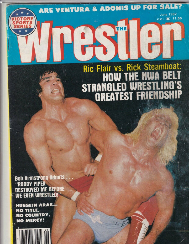 The Wrestler Magazine Rick Steamboat Ric Flair June 1982 062319nonr