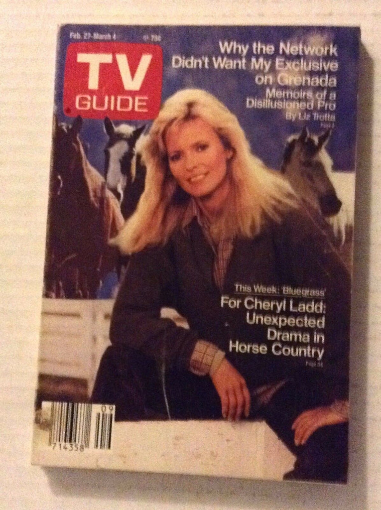 Tv Guide Magazine Bluegrass' Cheryl Ladd February 27-March 4 1988 021417RH