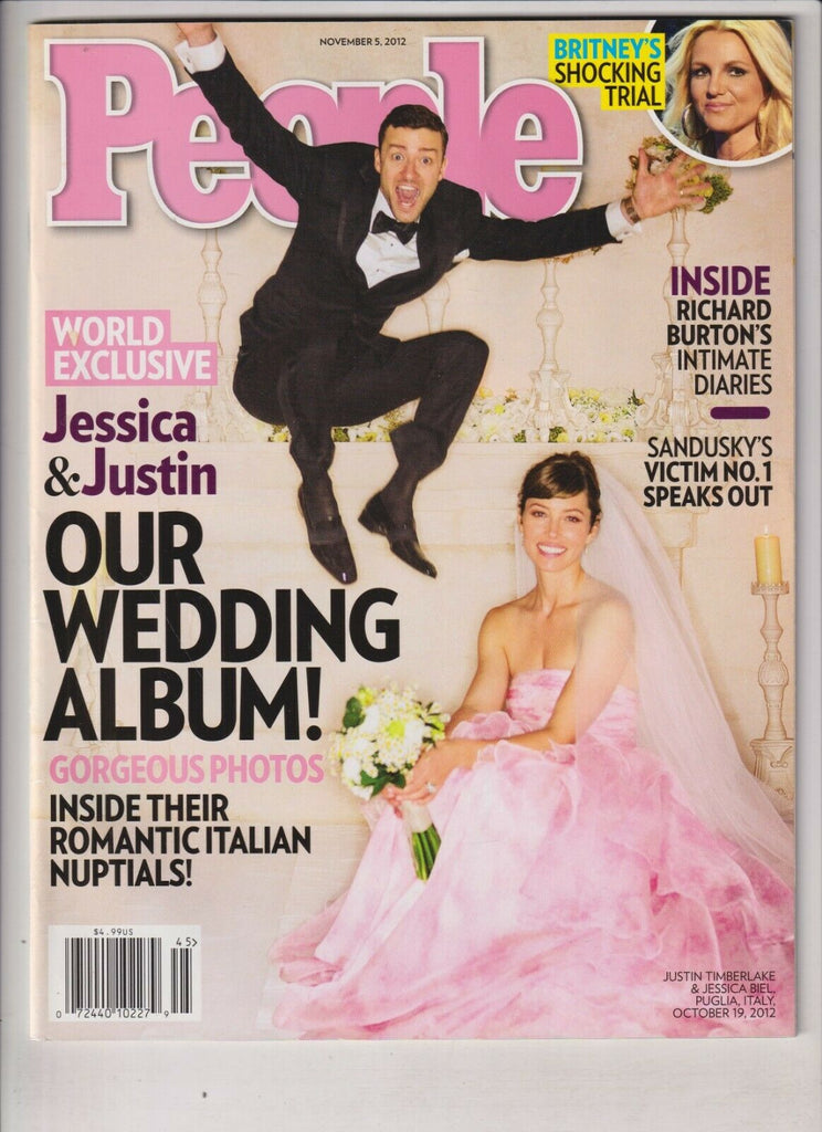 People Mag Jessica Biel & Justin Timberlake November 5, 2012 NO ML 030920nonr
