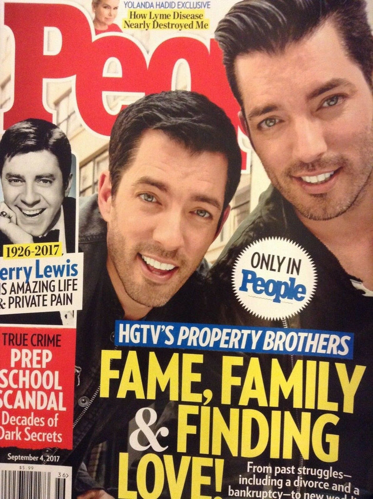 People Magazine HGTV's John & Drew Scott September 4, 2017 NO ML 040418nonrh