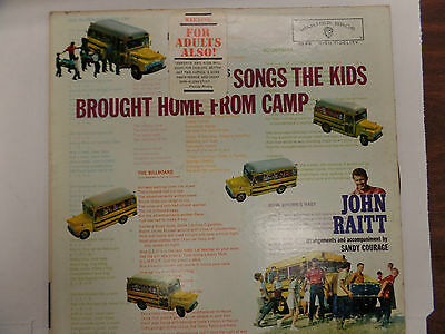 Songs the Kids brought home from camp 33 RPM EX+ 110615 TLJ