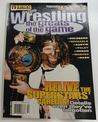 Pro Wrestling Illustrated Magazine Goldberg & Mick Foley Summer 2000 082814R