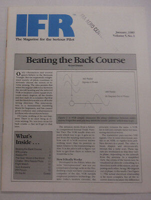 IFR Pilot Magazine Beating The Back course January 1989 FAL 061815R