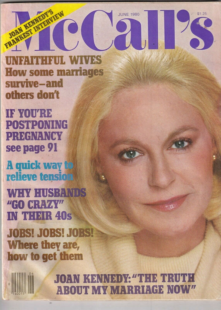 McCall's Mag Joan Kennedy Postponing Pregnancy June 1980 112719nonr