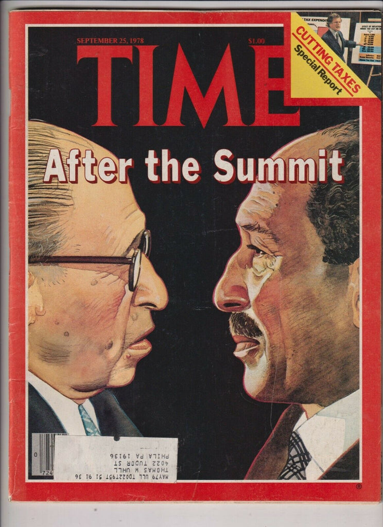 Time Magazine Jimmy Carter Ted Kennedy September 25, 1978 110619nonr