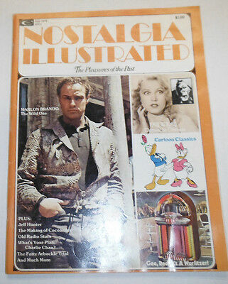 Nostalgia Illustrated Magazine Marlon Brando & Fay Wray July 1975 102414R