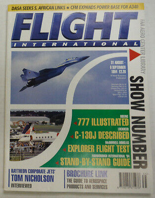 Flight International Magazine Boeing 777 C-130J September 1994 FAL 060 ...