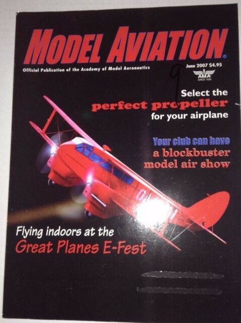 Model Aviation Magazine Great Planes E-Fest June 2007 041317nonrh
