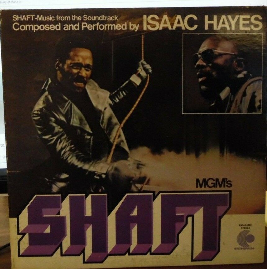 Isaac Hayes Shaft from the soundtrack 2-vinyl set ENS2-5001 012719LLE