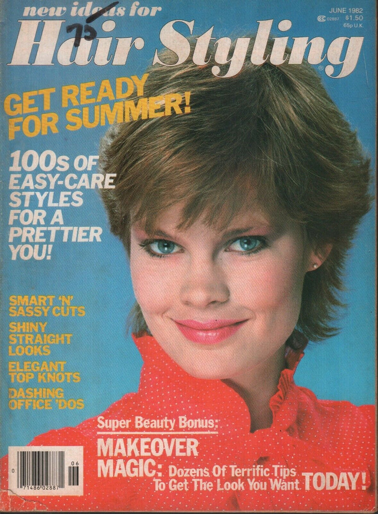 New Ideas for Hair Styling Magazine June 1982 Vintage Hair 071919AME