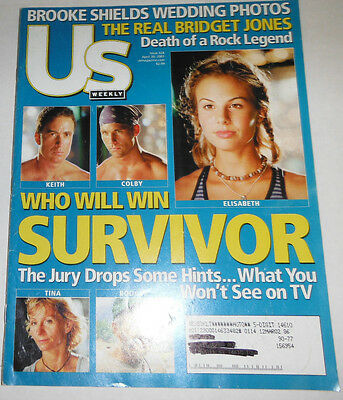 Us Weekly Magazine Brooke Shields & Bridget Jones April 2001 071314R