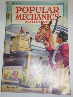 Popular Mechanics Magazine Triple Threat Man Of The Jet March 1951 091314R
