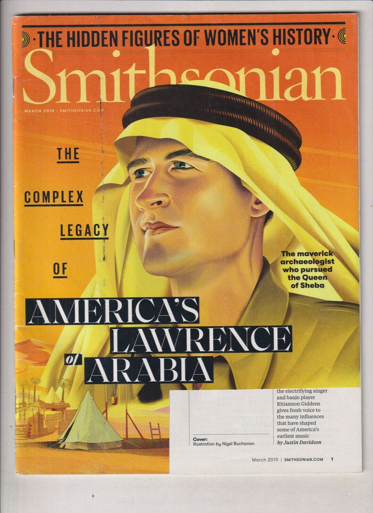 Smithsonian Mag Legacy Of Lawrence Of Arabia March 2019 022420nonr