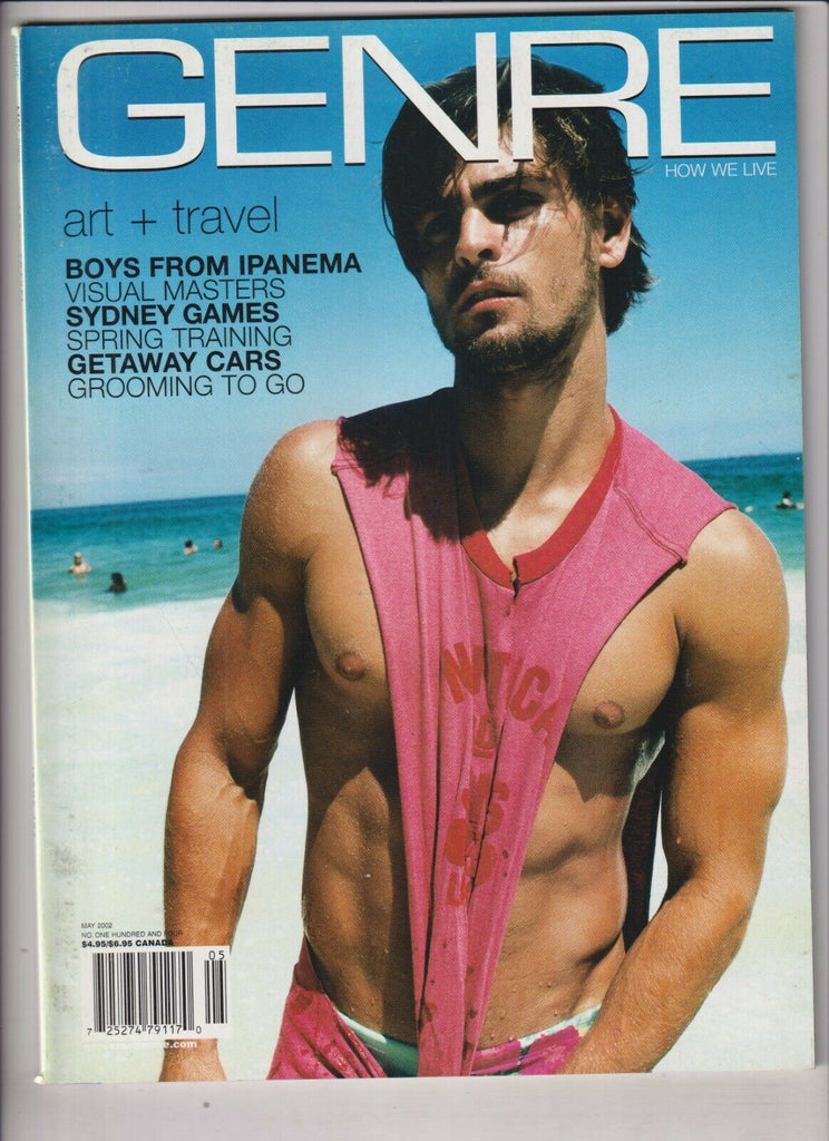 Genre Gay Fashion Mag Boys From Ipanema Art & Travel May 2002 031120nonr