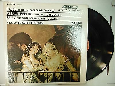 33 RPM Vinyl Ravel Bolero Invitation To The Dance London STS15057 010615KME