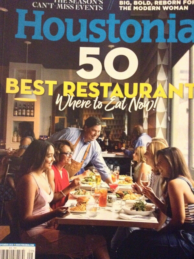 Houstonia Magazine 50 Best Restaurants September 2018 121318nonrh