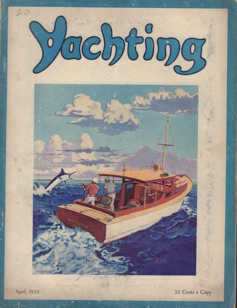 Yachting Magazine Which Course Eastward? April 1935 032218nonr