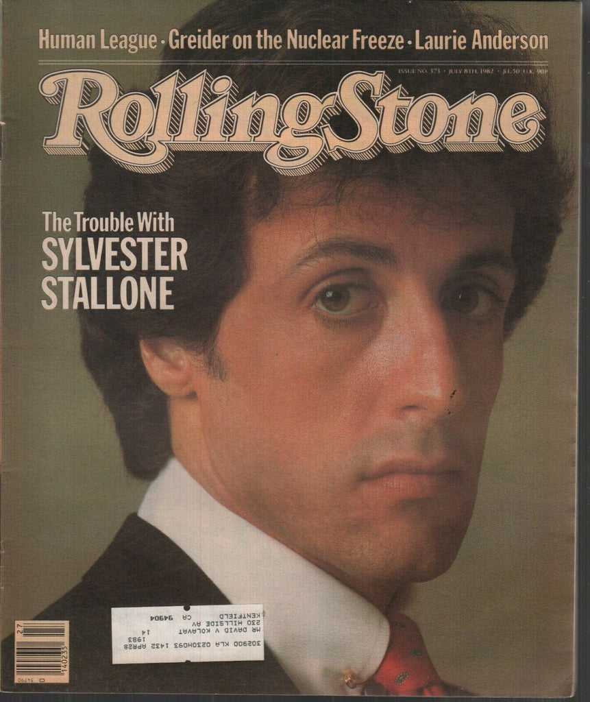 Rolling Stone Magazine July 8 1982 Sylvester Stallone 121219AME2